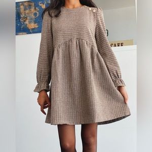 BERTHIE Kalin Long Sleeve Dress NWT